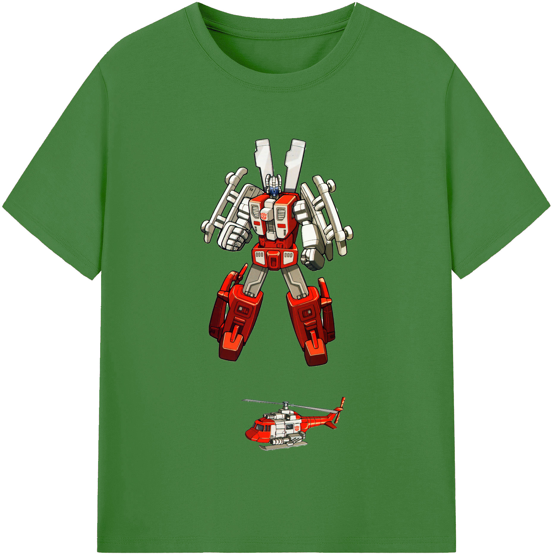 （画像用）  レディースカジュアルプリントTシャツ（綿100％）